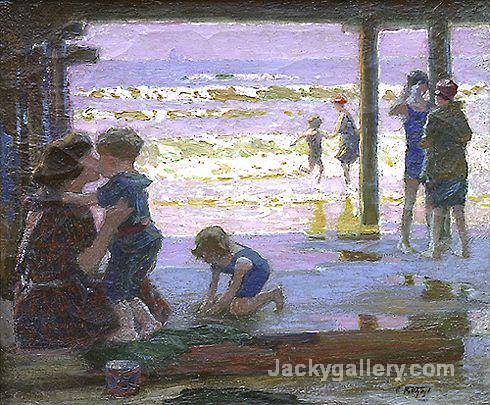 Sunlight and Shadow by Edward Henry Potthast paintings reproduction